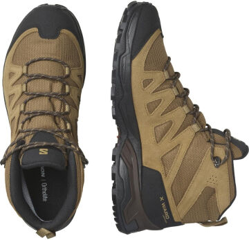 Salomon X Ward Leather Mid Goretex Erkek Outdoor Bot L47181800