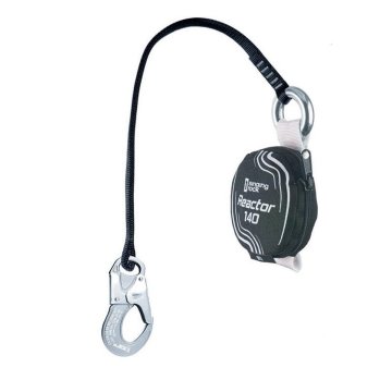 Reactor 140 ''Y'' 85 cm + 2xK353 Çift Kollu Lanyard 60-65 mm Black-White