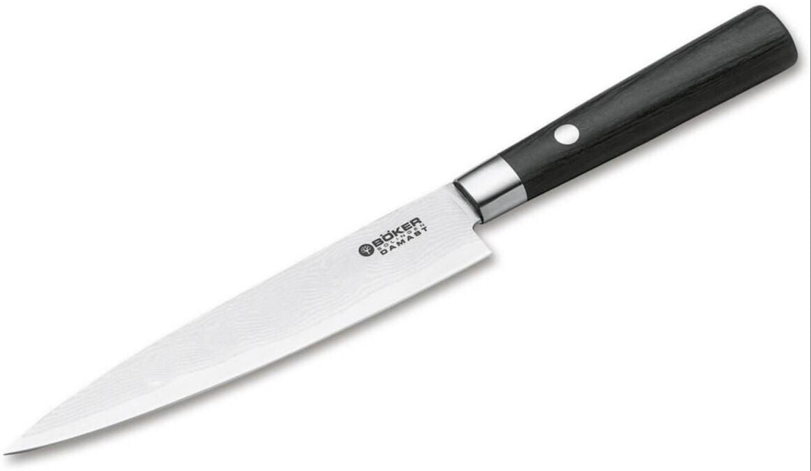Böker Manufaktur Damascus Black Utility Bıçak