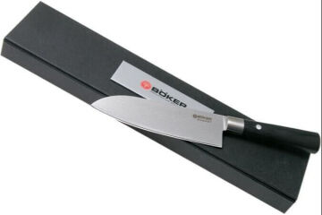 Böker Manufaktur Damascus Black Santoku Bıçak