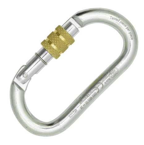 Kong Oval Steel Classic Screw Sleeve (Vidalı Emniyet Karabinası)