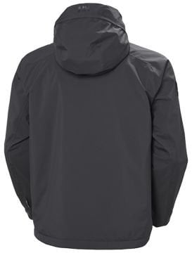 Helly Hansen HP Racing Lifaloft Hooded Jacket Erkek Ceket Ebony Antrasit