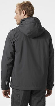 Helly Hansen HP Racing Lifaloft Hooded Jacket Erkek Ceket Ebony Antrasit