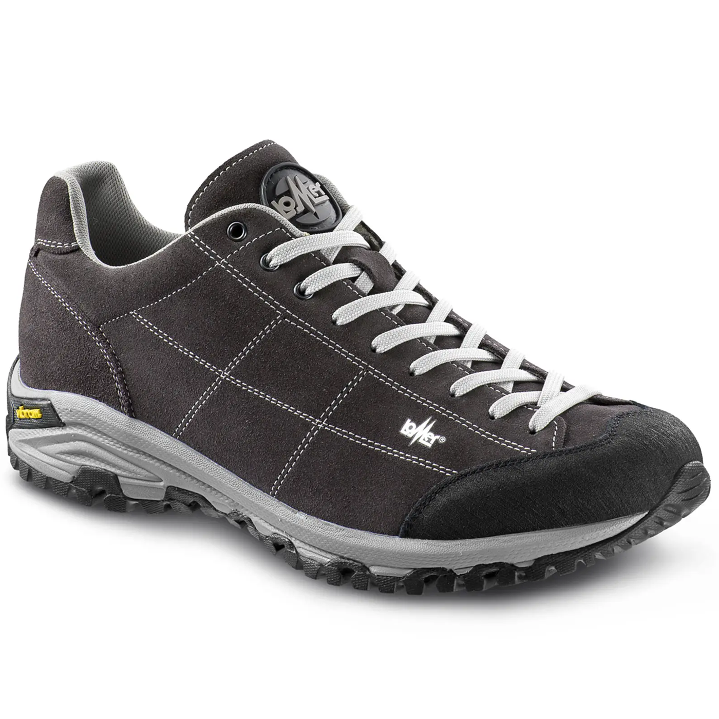 Lomer Italy Maipos Suede Vibram Süet Deri Erkek Ayakkabı Antra