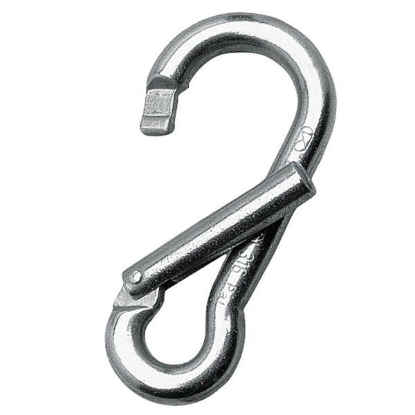Kong Classic Genius Parlak AISI 316 Paslanmaz Çelik Simetrik Yandan Açılır Karabina 12 kN 100 mm Keylock 590I0APP0KK