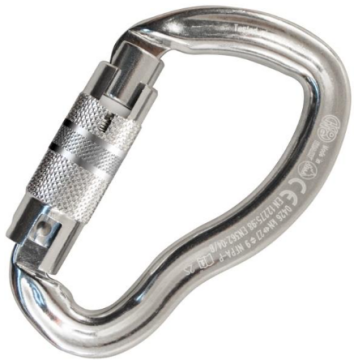 KONG ERGO TWIST LOCK (İKİ KİLİTLİ OTOMATİK ALÜMİNYUM KARABİNA)