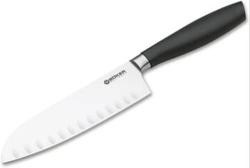 Böker Manufaktur Core Professional Santoku with Hollow Edge Bıçak