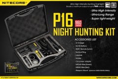 Nitecore P16 960 Lum El Fener Set (Şarj Al+ayak)