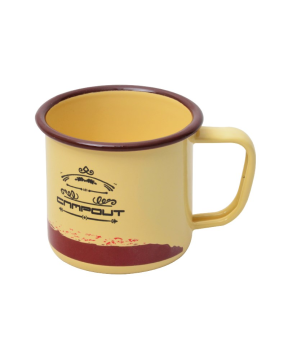 Campout Emaye  Kupa Krem Bardak