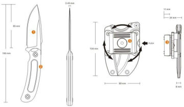 RUIKE F815-B ÇAKI