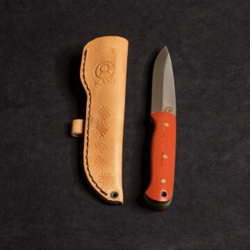 Kam Bushcraft Av Bıçağı Kızıl - B40-D2