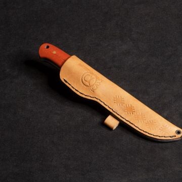 Kam Bushcraft Av Bıçağı Kızıl - B40-D2