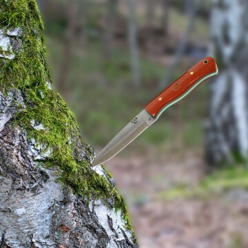 Kam Bushcraft Av Bıçağı Kızıl - B40-D2