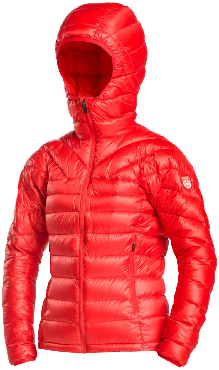 PAJAK Phantom Women Kırmızı 750 Fill RDS Kaz Tüyü Kadın Ultralight Outdoor Mont