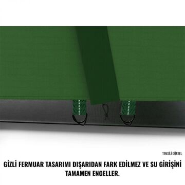 HUSKY Caravan 12 5 Kişilik Çadır (Yeşil)