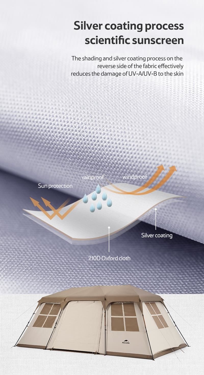 Naturehike Glamping Village 17 Otomatik Kurulum Çadır MZ - 56.999