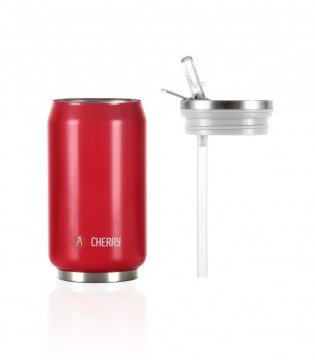Pull Can'it Shiny Cherry Vişne Renkli Termos Bardak