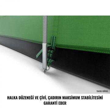 HUSKY Caravan 17 5 Kişilik Çadır (Yeşil)