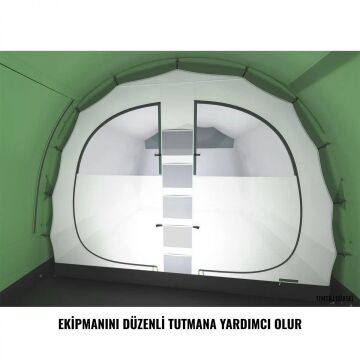 HUSKY Caravan 17 5 Kişilik Çadır (Yeşil)