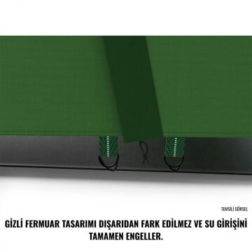HUSKY Caravan 17 5 Kişilik Çadır (Yeşil)