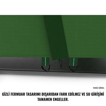 HUSKY Caravan 17 5 Kişilik Çadır (Yeşil)
