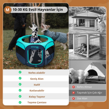 KingCamp PETS Ancona L Portatif Köpek Çadırı