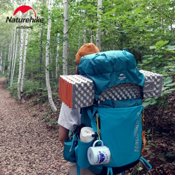 Naturehike NH19QD008 Ultralight Alüminyum Yalıtımlı Katlanabilir Z Kamp Matı Sarı Çantalı