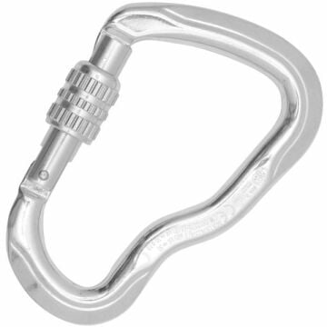 Kong Ferrata Express Sleeve Parlak Express Kilitli Alüminyum Asimetrik Karabina 30 kN 117,5 mm Keylock 778MU0PPPKK