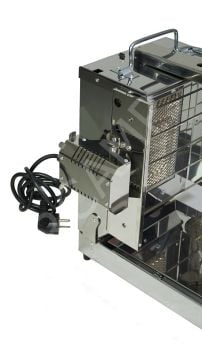 Katlanabilir Çantalı Döner Makinesi Motorlu Şiş Çevirme Özellikli