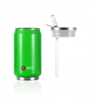 Pull Can'it Shiny Apple Yeşil Renkli Termos Bardak