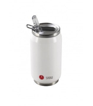 Pull Can'it Shiny Snow Beyaz Renkli Termos Bardak