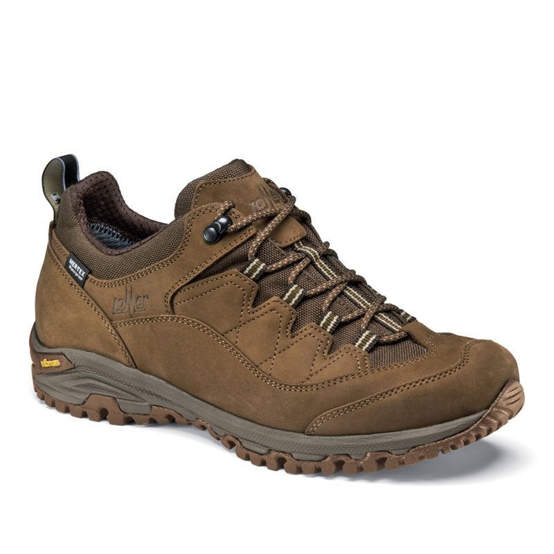 Lomer Italy Sella II MTX Nubuck Waterproof Vibram Tactical Deri Erkek Ayakkabı Brown