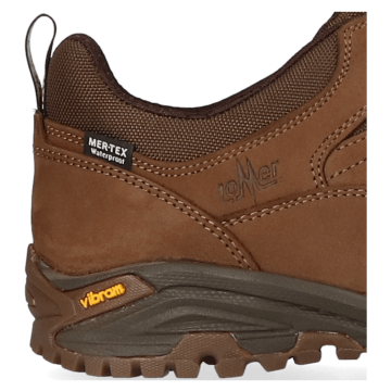 Lomer Italy Sella II MTX Nubuck Waterproof Vibram Tactical Deri Erkek Ayakkabı Brown