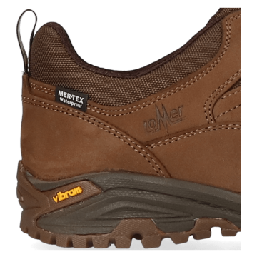 Lomer Italy Sella II MTX Nubuck Waterproof Vibram Tactical Deri Erkek Ayakkabı Brown