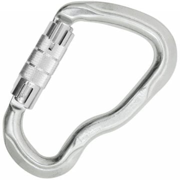 Kong Ferrata Twist Lock Parlak Twist Lock Kilitli Alüminyum Asimetrik Karabina 30 kN 117,5 mm Keylock 778MG0PPPKK