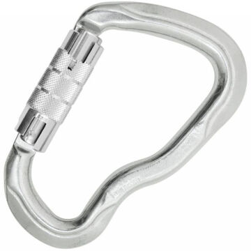 Kong Ferrata Twist Lock Parlak Twist Lock Kilitli Alüminyum Asimetrik Karabina 30 kN 117,5 mm Keylock 778MG0PPPKK