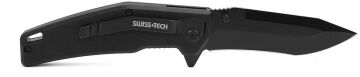 Swiss Tech G10 Katlanır Çakı - Siyah Titanyum ST014002