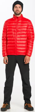 PAJAK Levity Men Kırmızı 750 Fill RDS Kaz Tüyü Erkek Ultralight Outdoor Mont