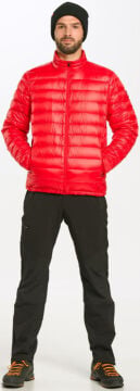 PAJAK Levity Men Kırmızı 750 Fill RDS Kaz Tüyü Erkek Ultralight Outdoor Mont