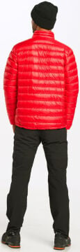 PAJAK Levity Men Kırmızı 750 Fill RDS Kaz Tüyü Erkek Ultralight Outdoor Mont