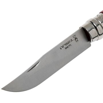 Opinel Inox Trekking 7 No Paslanmaz Çelik Çakı (Bordo)