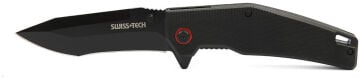 Swiss Tech G10 Katlanır Çakı - Siyah Titanyum ST014002