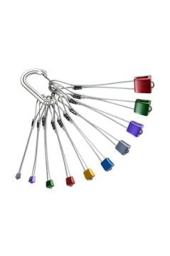 BLACK DIAMOND  Stopper Set #4-13 Gümüş