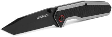 Swiss Tech G10 Titanyum Siyah Katlanır Cep Çakısı ST014004