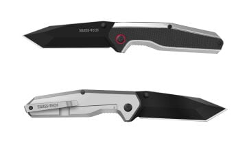 Swiss Tech G10 Titanyum Siyah Katlanır Cep Çakısı ST014004