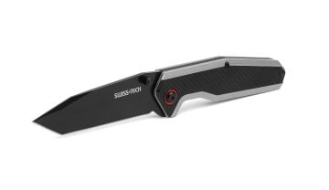 Swiss Tech G10 Titanyum Siyah Katlanır Cep Çakısı ST014004