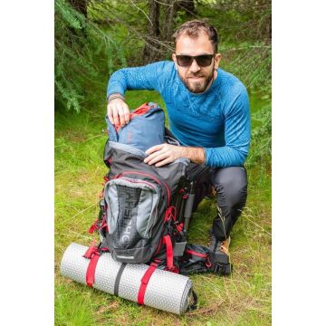 HUSKY Samont 60+10 Lt Sırt Çantası (Siyah)