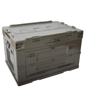 Campout Portatif Katlanır Kamp Taşıma Kasası Masa Ahşap Tablalı