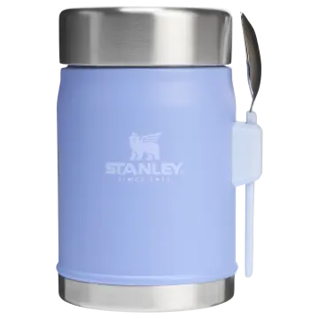 Stanley Klasik Paslanmaz Çelik Yemek Termosu Kaşıklı 0,40 LT Eflatun
