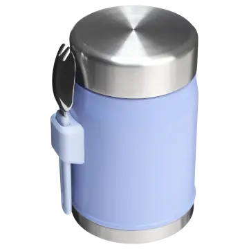 Stanley Klasik Paslanmaz Çelik Yemek Termosu Kaşıklı 0,40 LT Eflatun